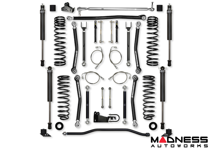 Jeep Wrangler JK Lift Kit - Rock Krawler - 4.5in X Factor System - Stage 1 - `07-`18